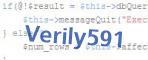 verification code