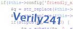 verification code