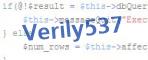 verification code