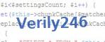 verification code